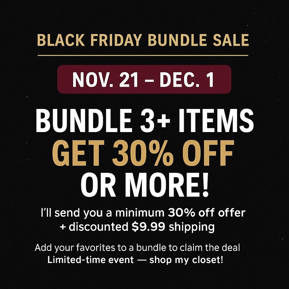 Black Friday Bundle Sale